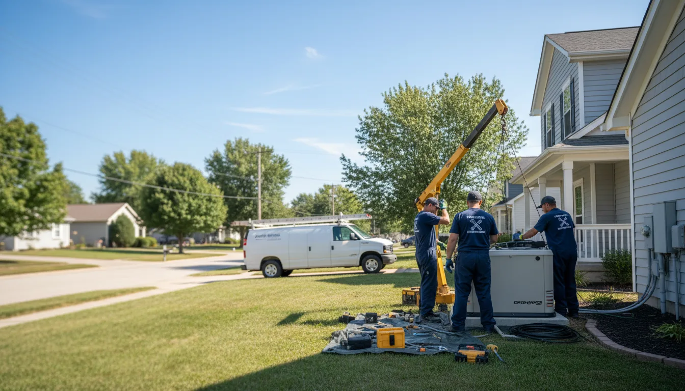 Generator Installation in Dover, IL near me